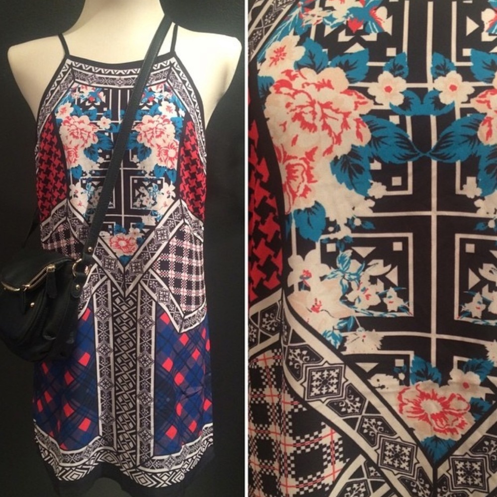 Jealous Tomato Patterned Shift Dress
